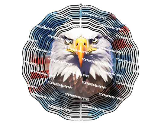 american eagle 1 windspinner .bnb (SIZE IS 8.2 X 8.2)