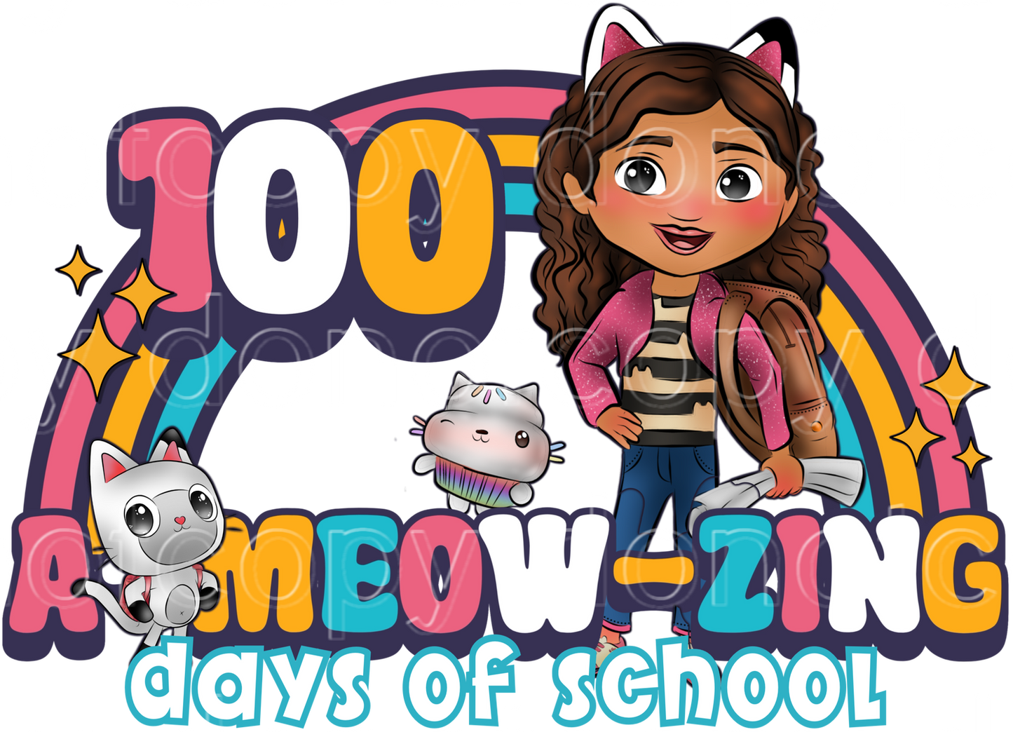 100 ameowzing days of school .dos