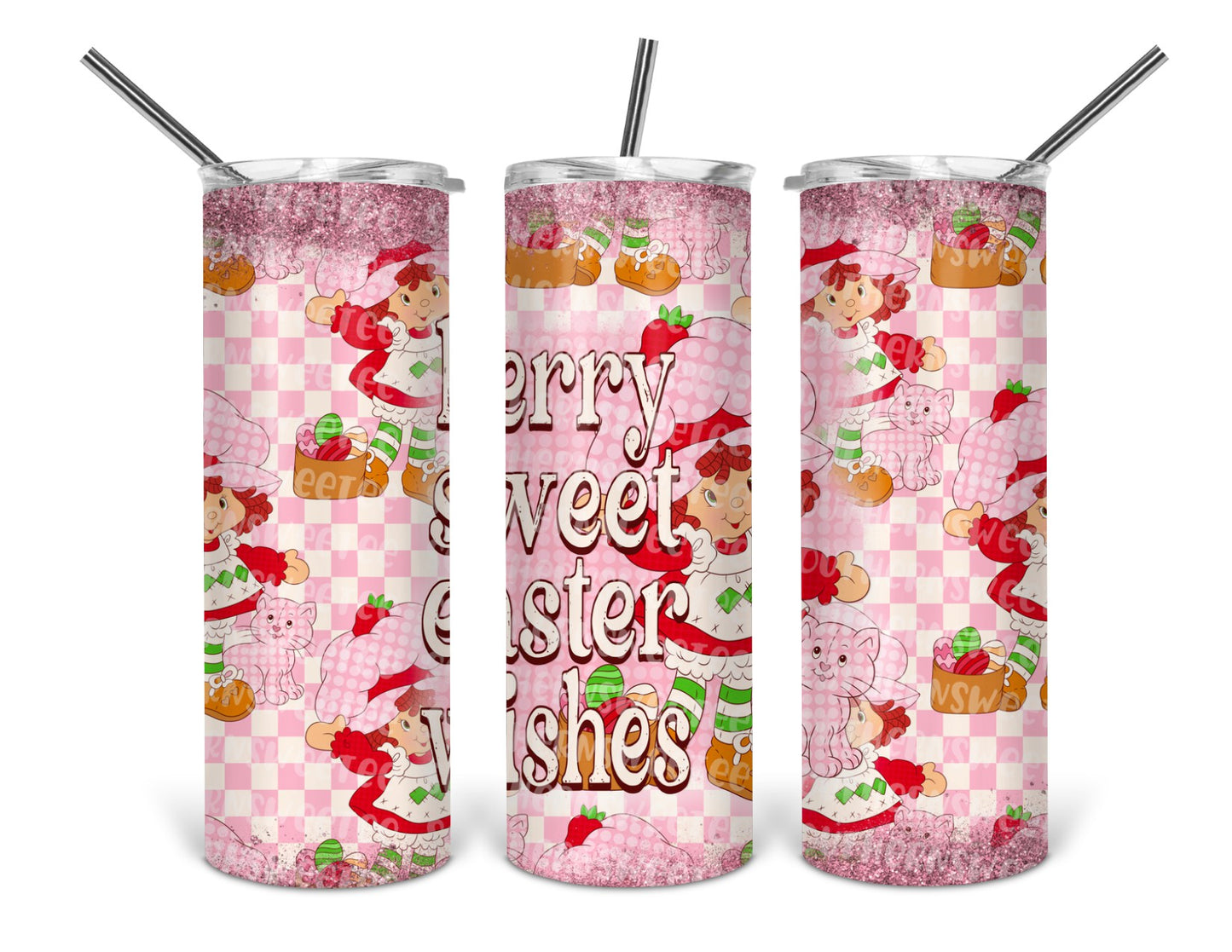 berry sweet easter wishes tumbler wrap .ldc