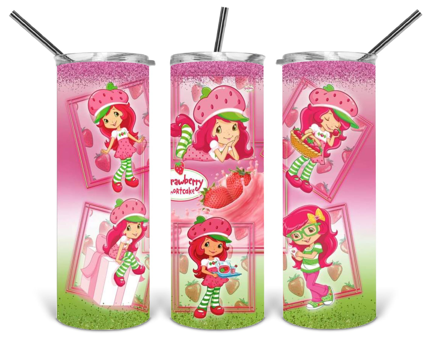 strawberry shortcake pink 20 oz .fdg