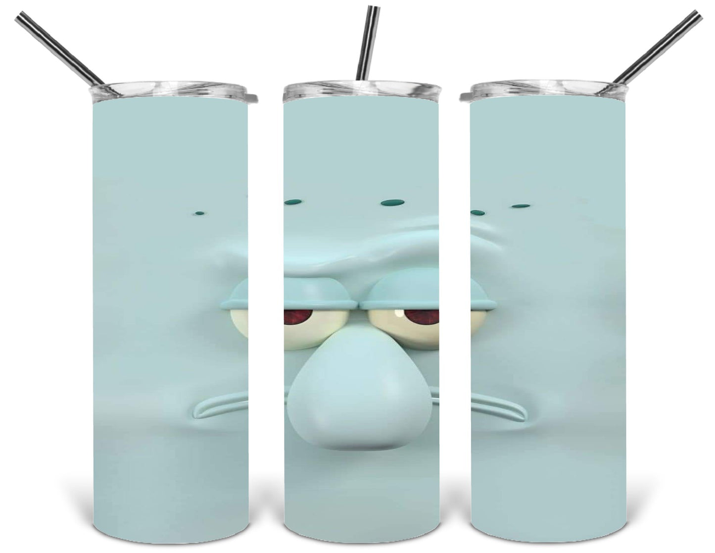 3d mint sad face tumbler .fdg