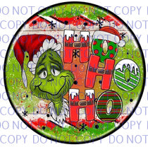 ho ho ho green guy ornament .fdg