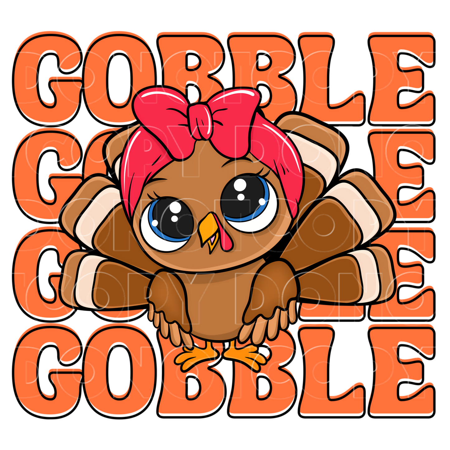 gobble girl turkey .tld23