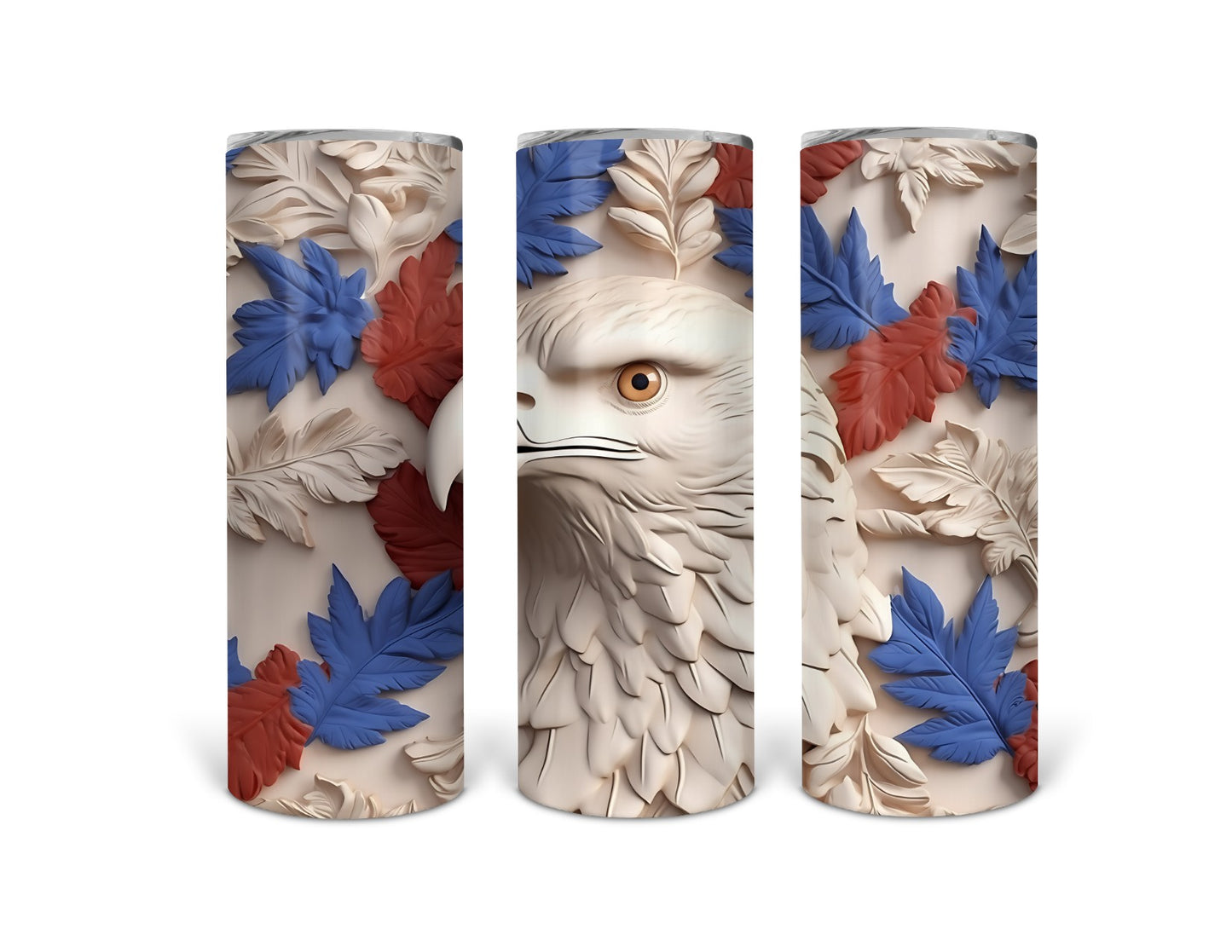 patriotic eagle 3D tumbler 4 .bnb