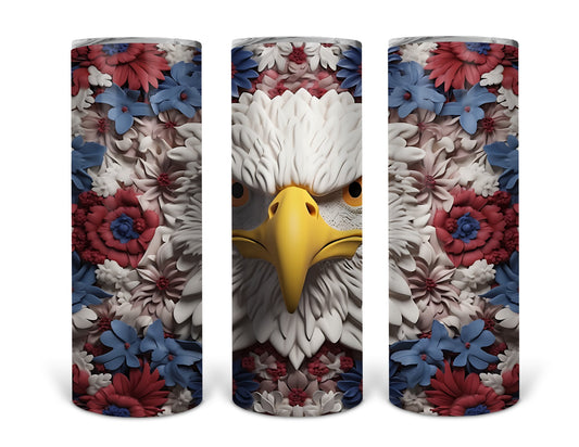 patriotic eagle 3D tumbler 2 .bnb