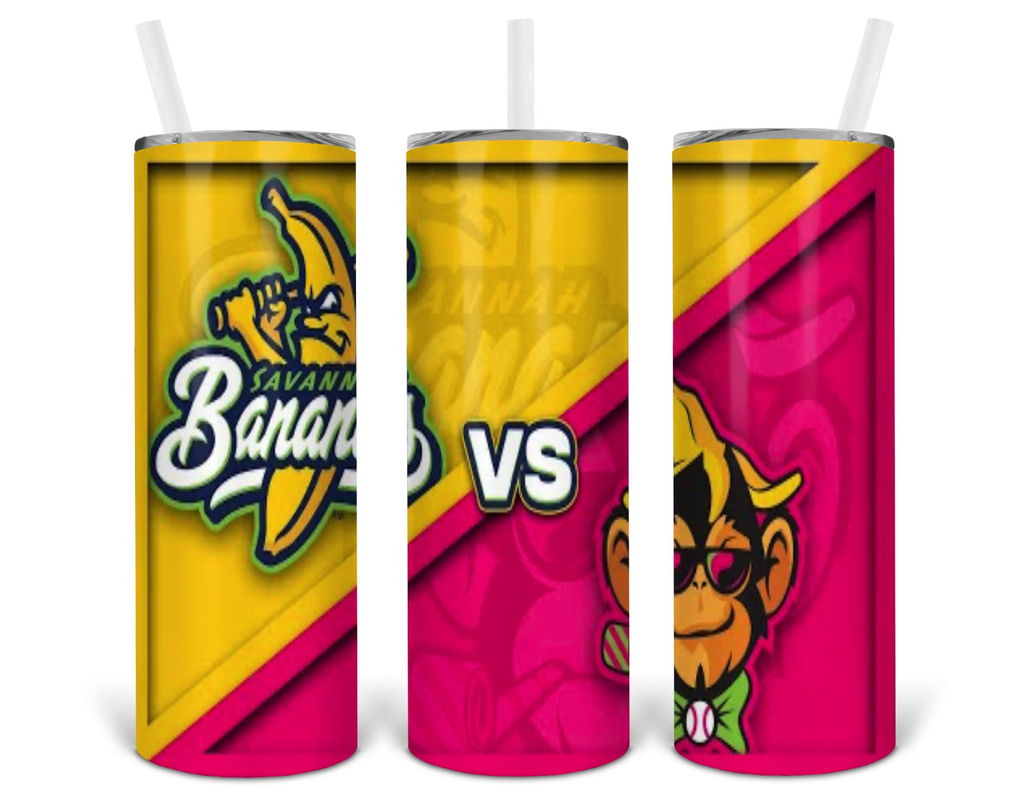 bananas vs monkeys tumbler print .bnb