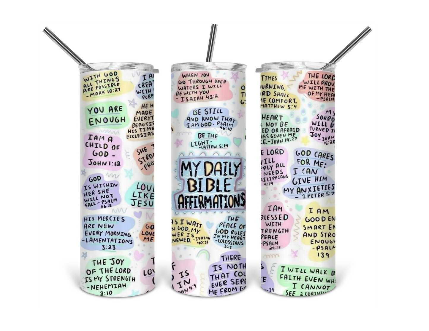 bible affirmations tumbler .bnb