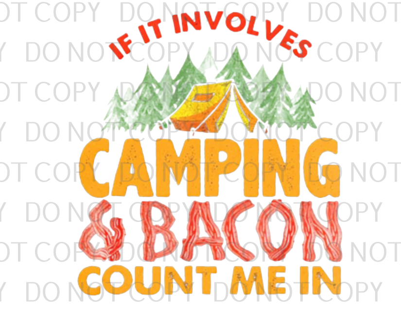 camping and bacon .bnb