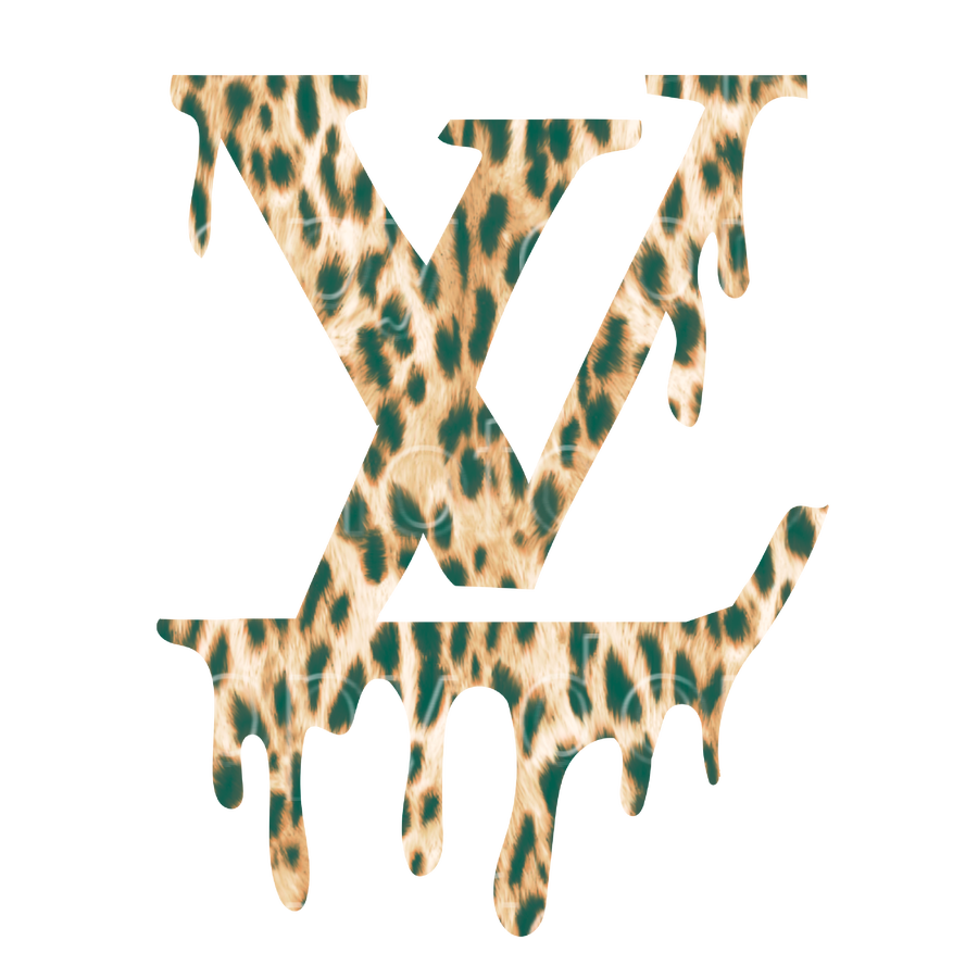 brand logo dripping cheetah .bnb