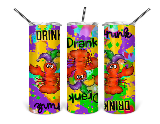 drink goofy crawfish tumbler wrap .bnb