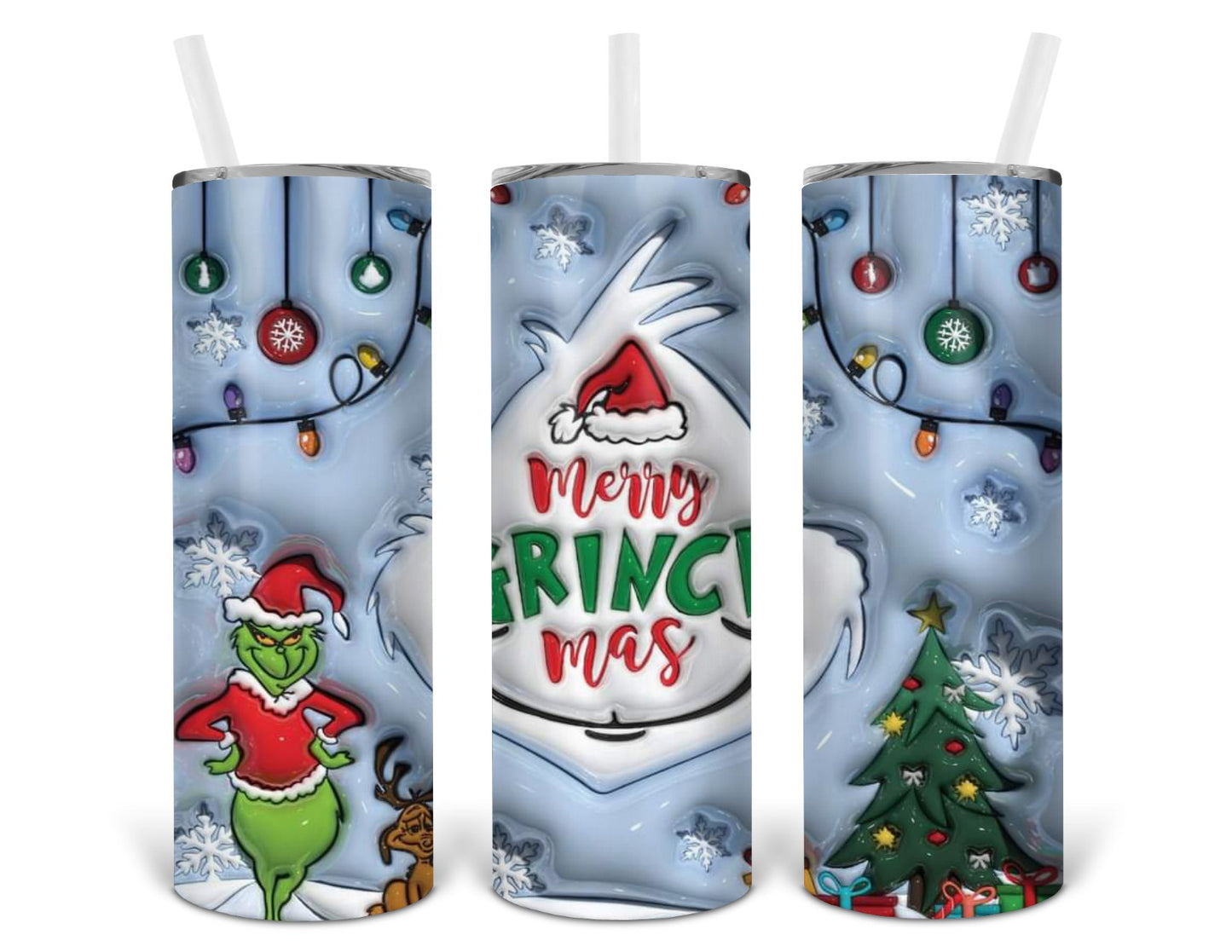 merry green guy mas tumbler print .fdg