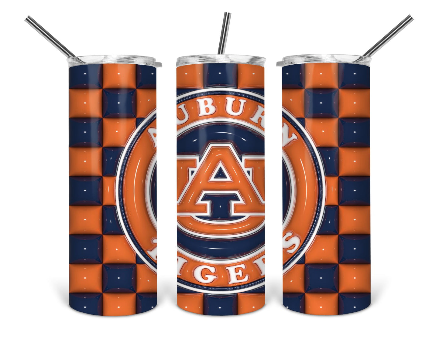 orange and blue ua tiger tumbler inflated .bnb