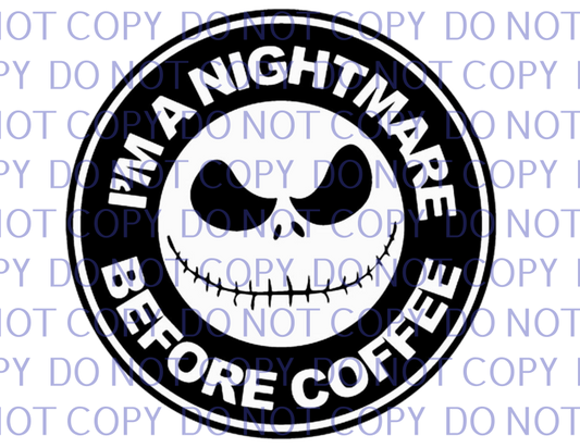 nightmare before coffee .bnb