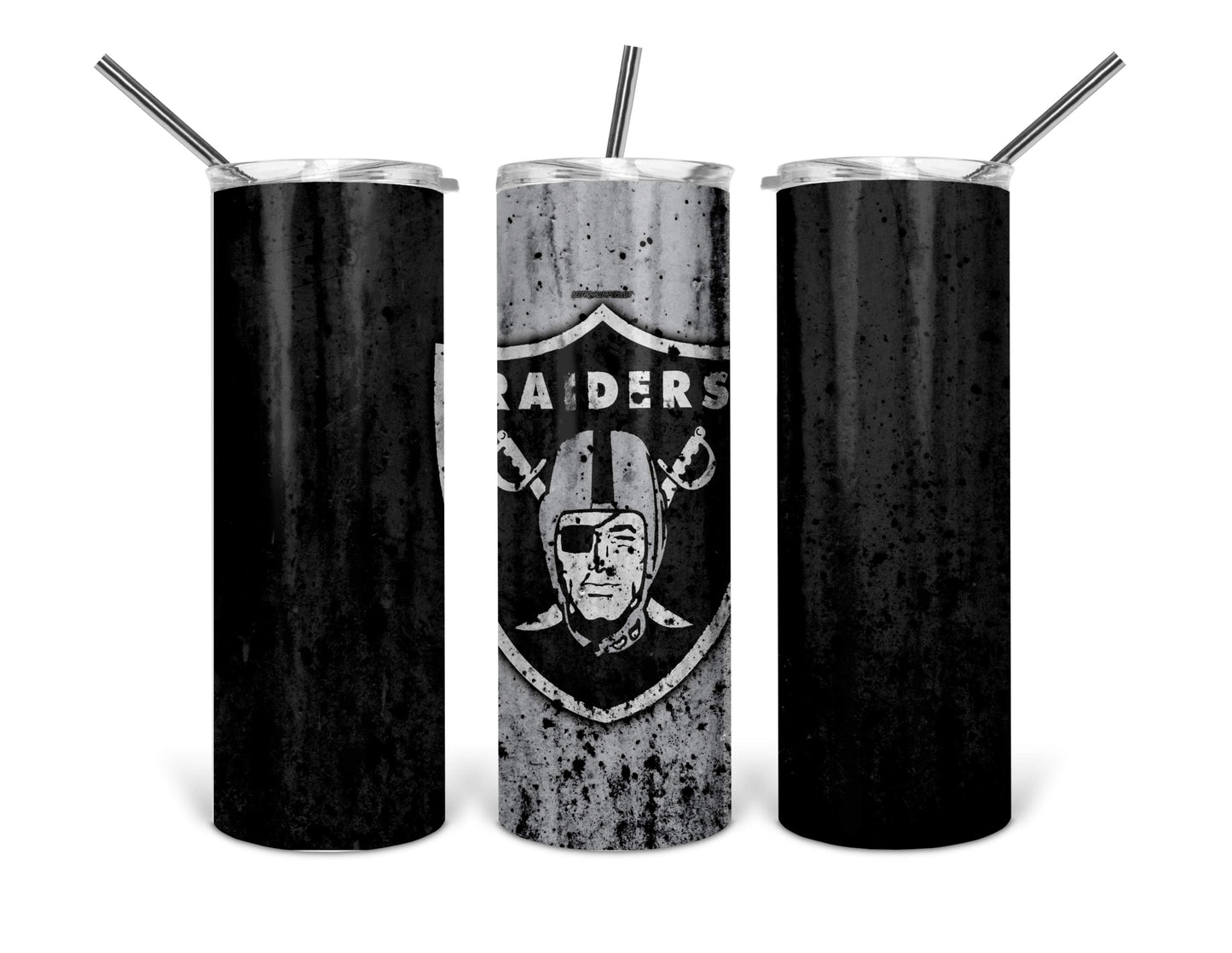 raider grunge tumbler .bnb