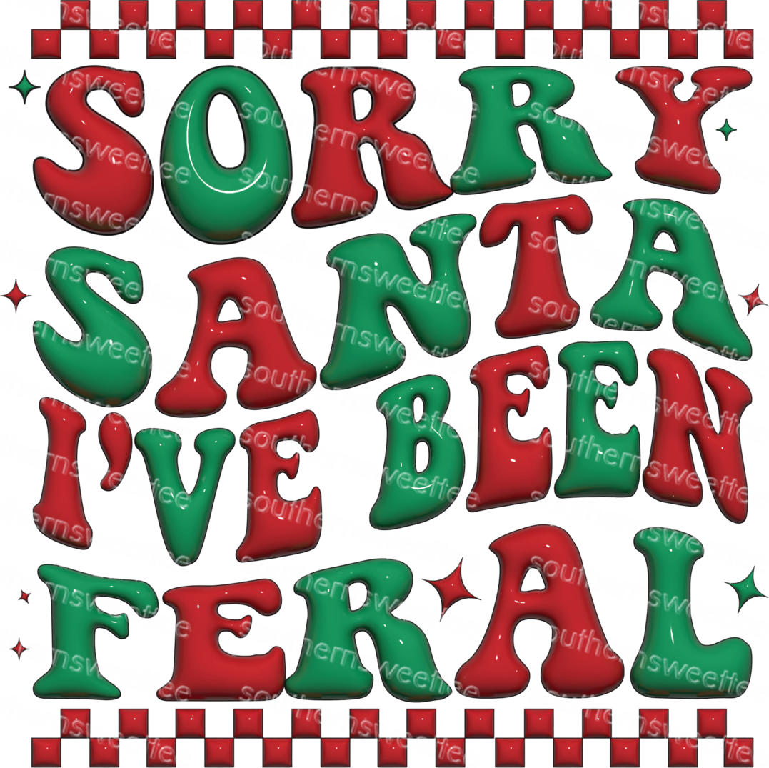 sorry Santa I've been feral .bnb