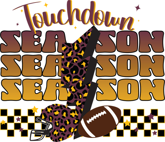 touchdown season maroon and gold .bnb