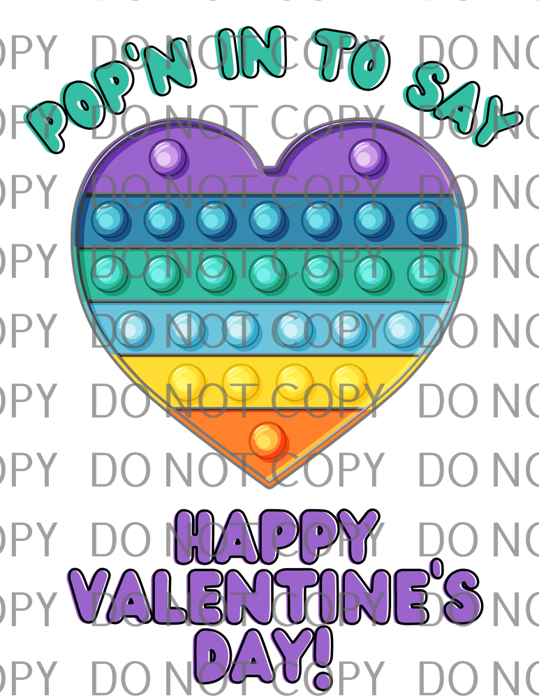 popn in to say happy valentines day . tld