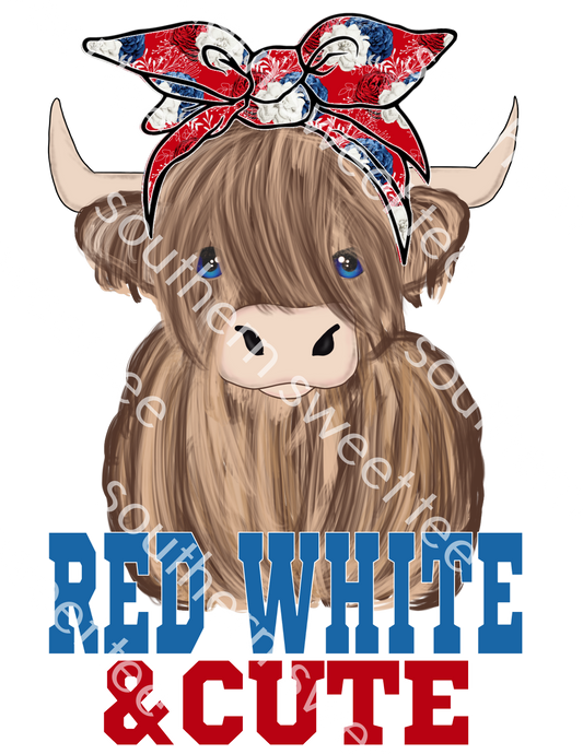 red white cute highland .ppg