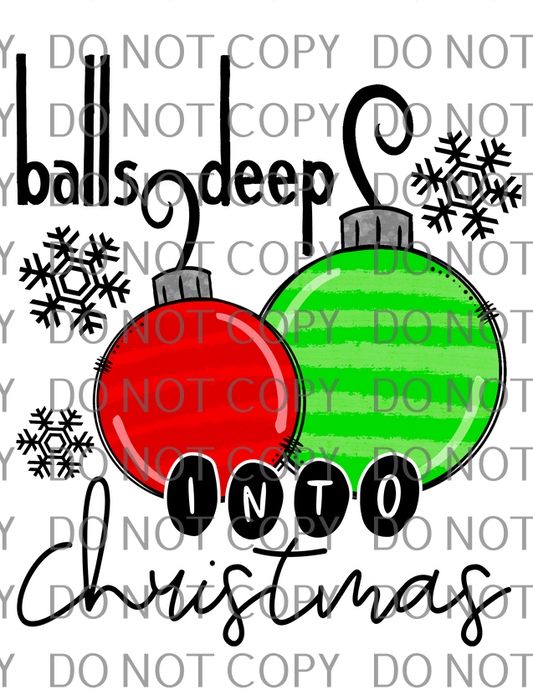 balls deep into Christmas.rtd/fun