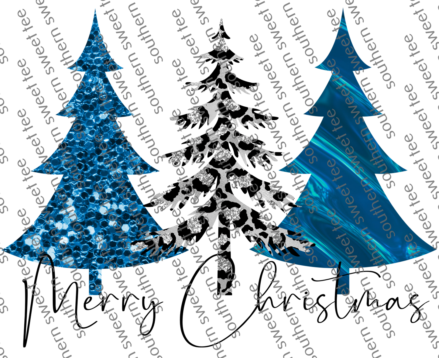 blue christmas trees .glg/chr