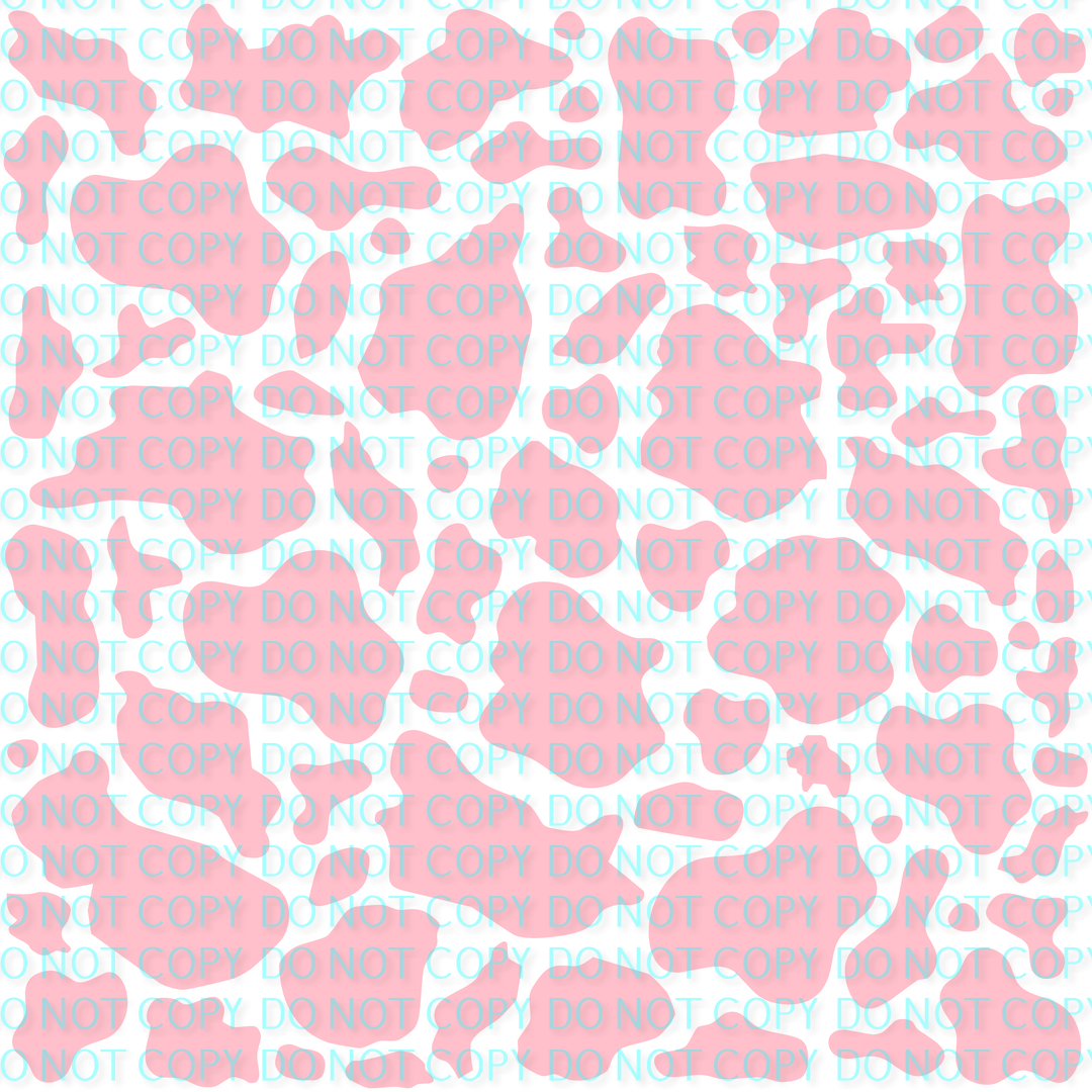 cow pattern pink .bnb