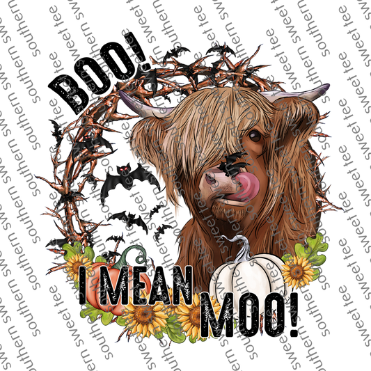 boo I mean moo highland cow .bnb