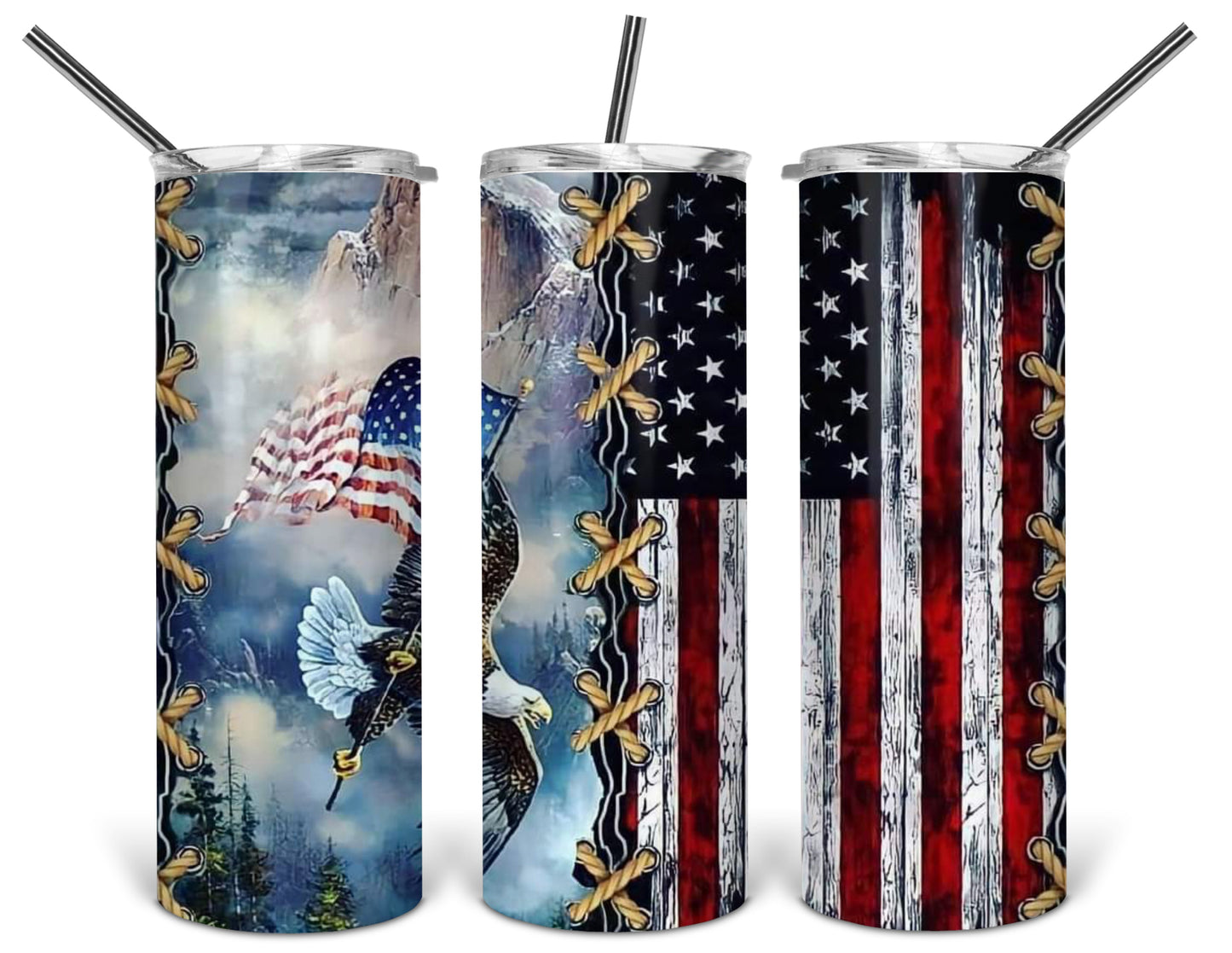 american eagle 20 oz tumbler .nas