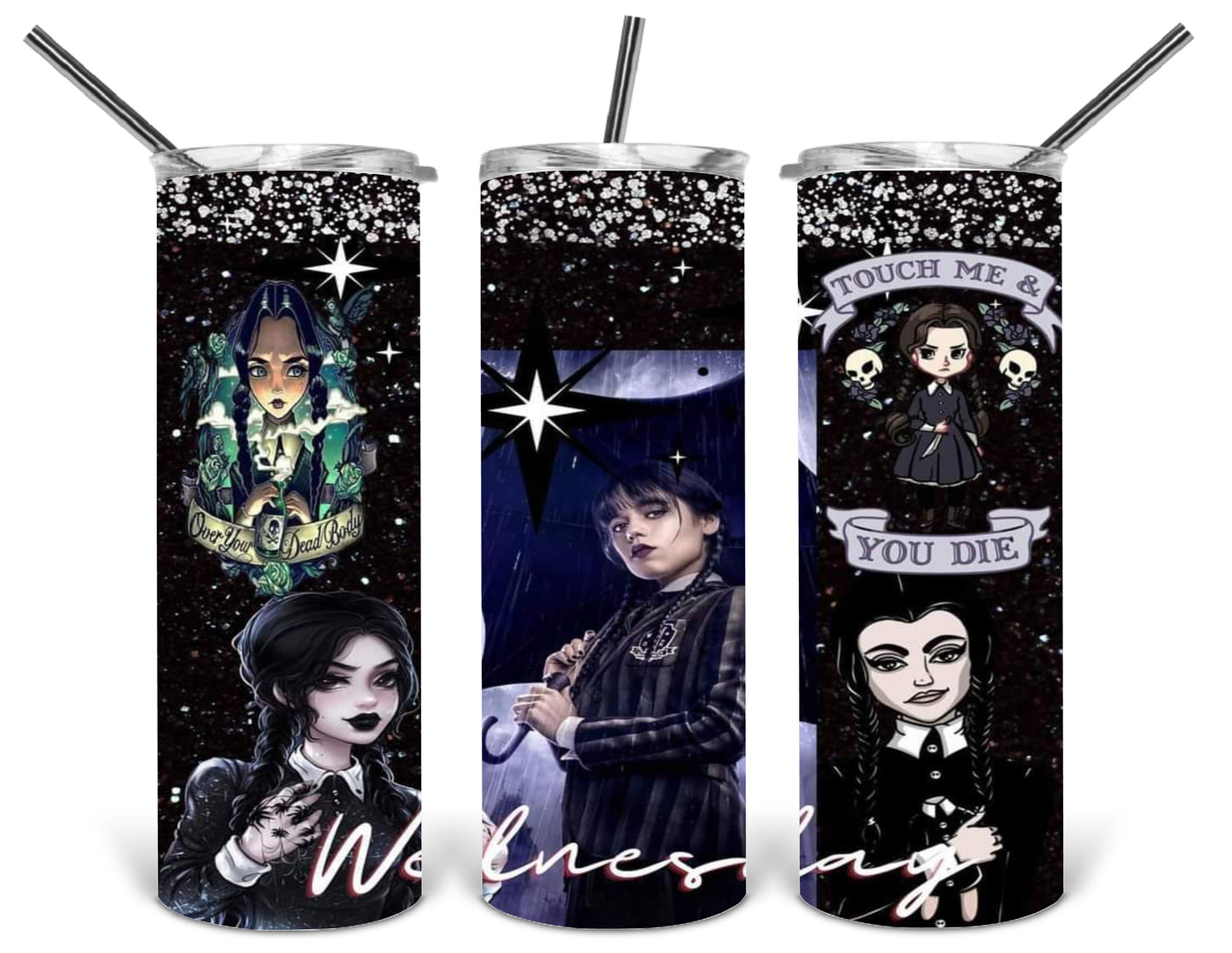 touch me you die 20 oz tumbler .bnb