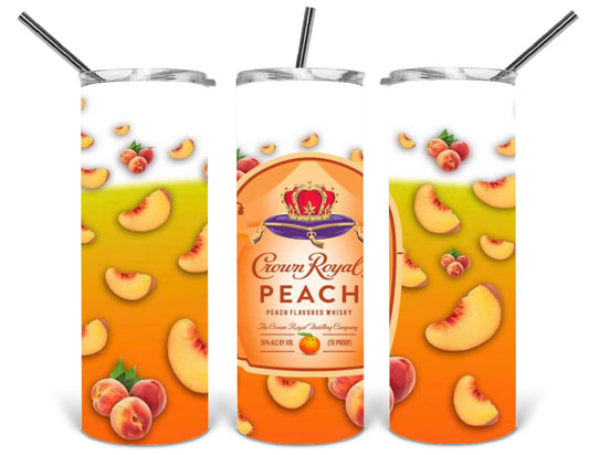 crown peach 20 oz tumbler .bnb