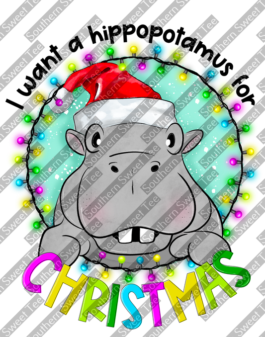 i want a hippo for christmas .ssdbsd