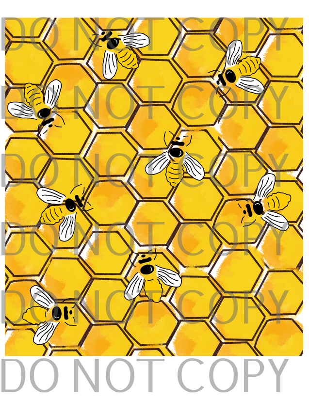 honeycomb bee pattern .tld