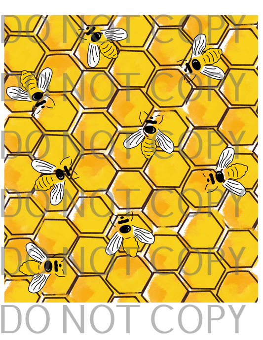 honeycomb bee pattern .tld