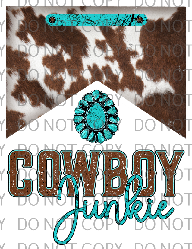 cowboy junkie brown cowhide .tld