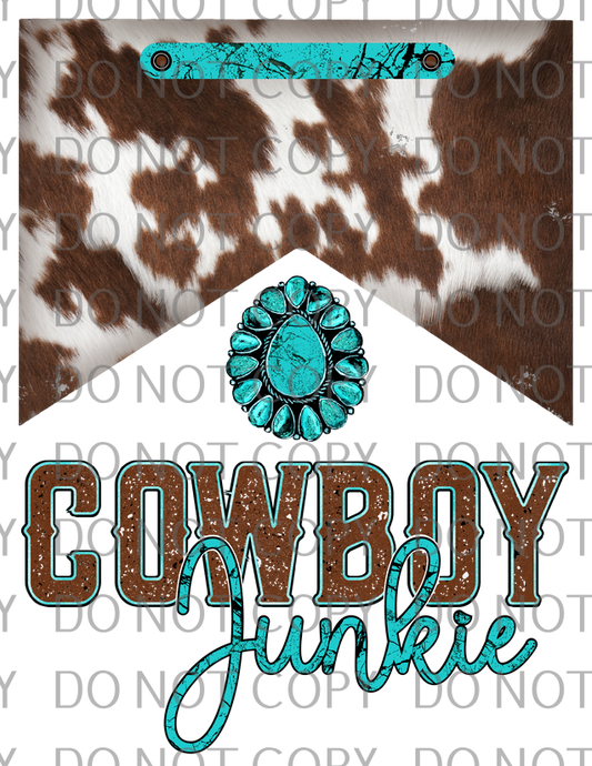 cowboy junkie brown cowhide .tld