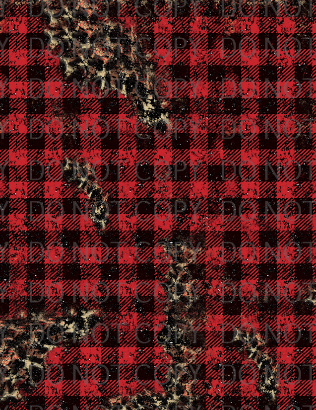 leopard red flannel pattern .tld