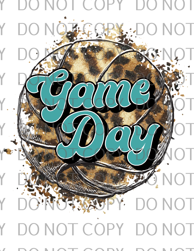 game day leopard teal basketball .tld