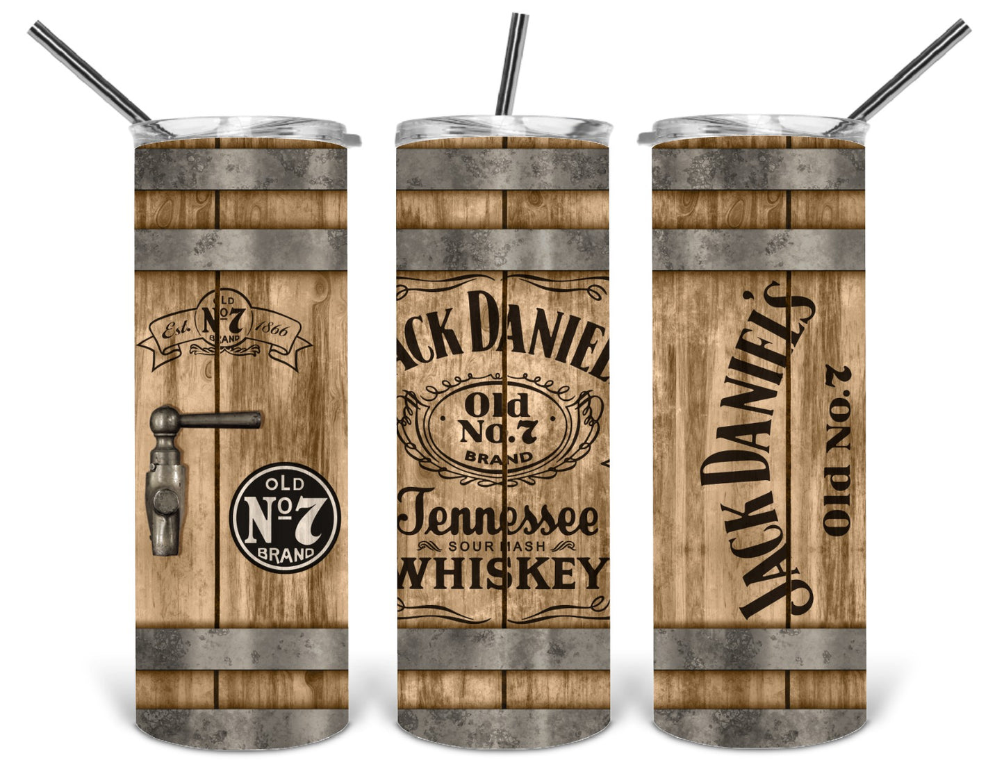 JD whiskey  wooden barrel .bnb