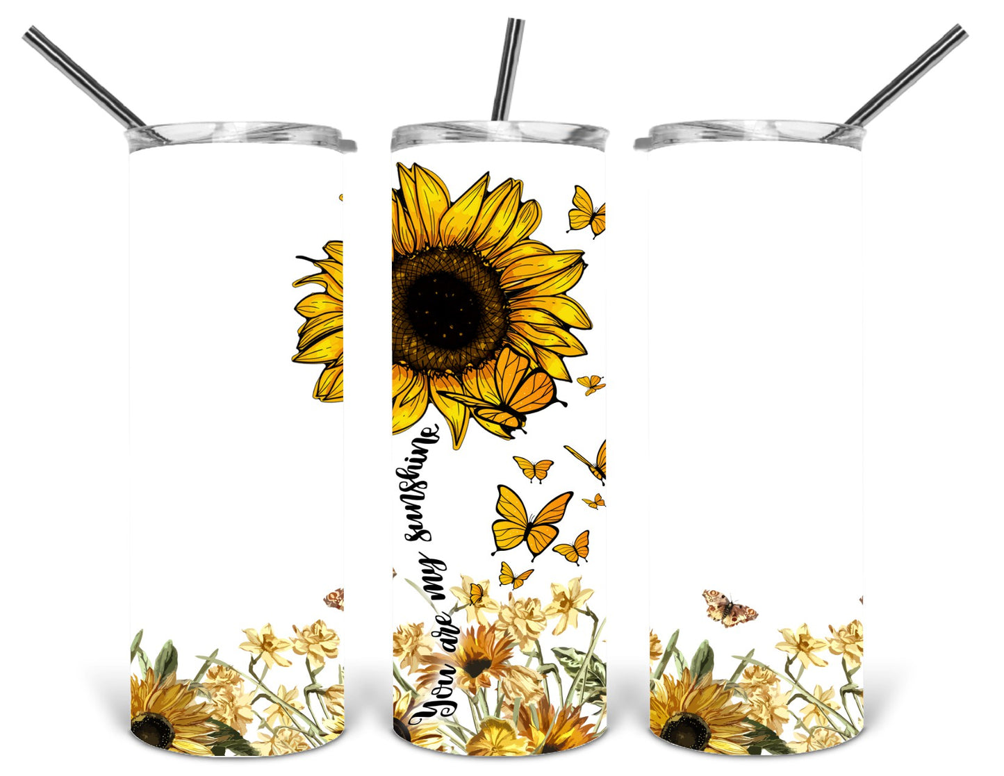 sunflower sunshine 20 oz tumbler .bnb