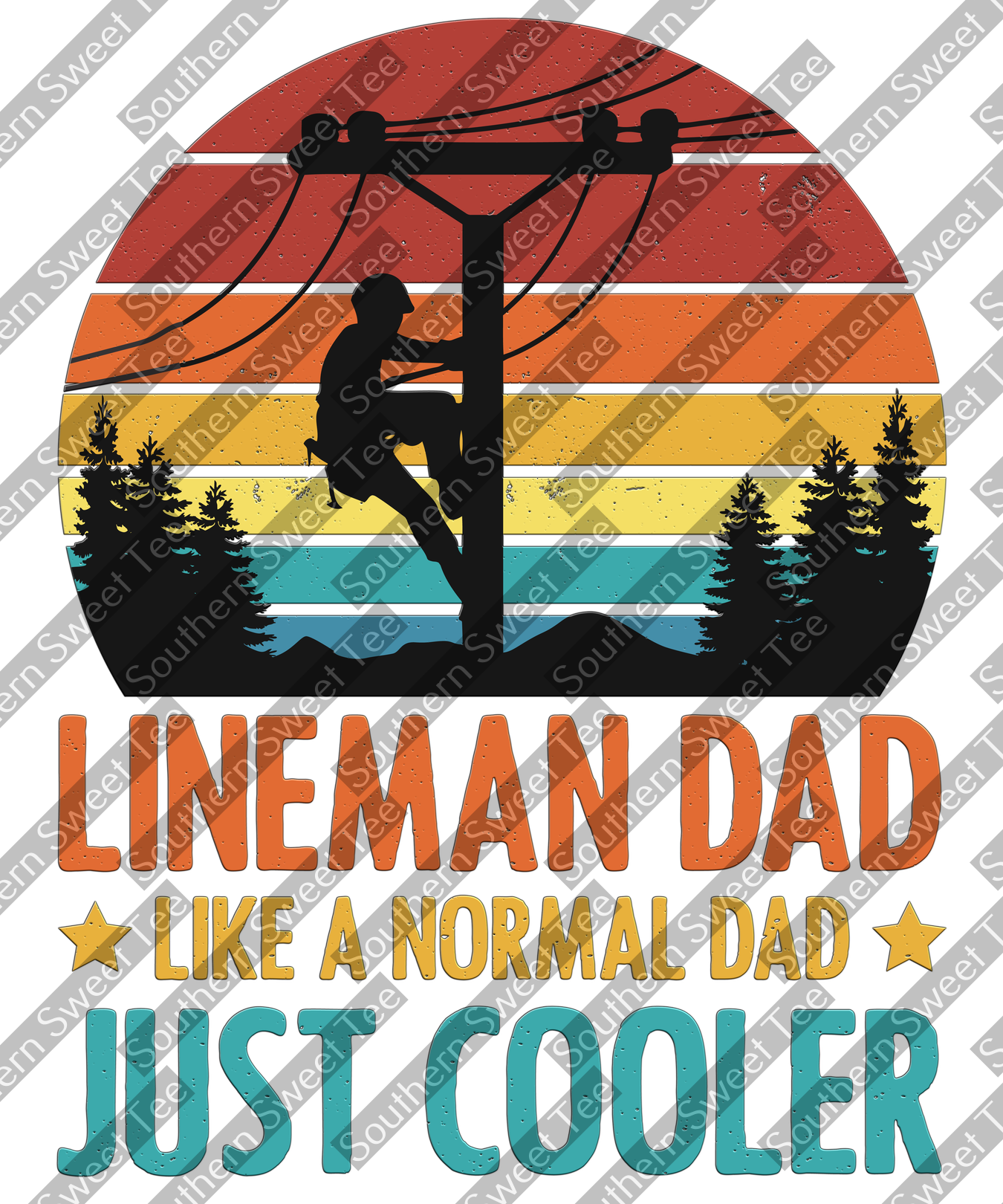 lineman dad just cooler .bnb