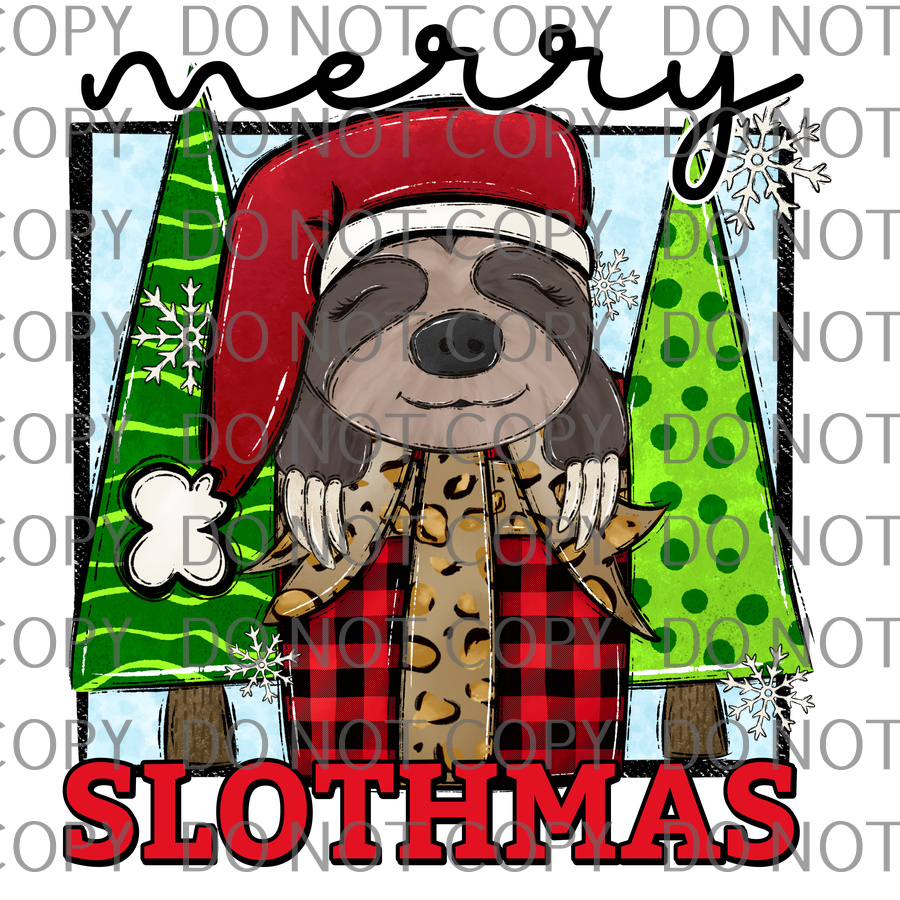 merry christmas sloth .rtd