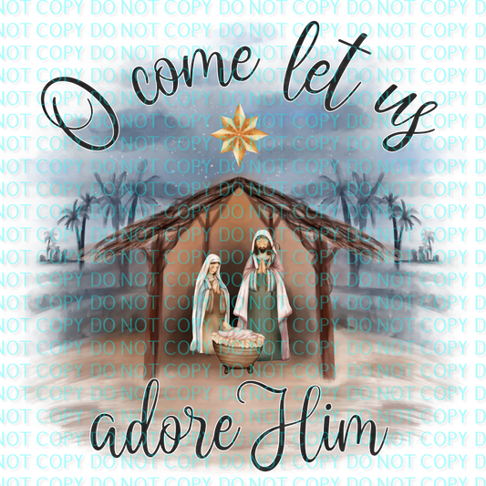 o come let us adore him .ss22