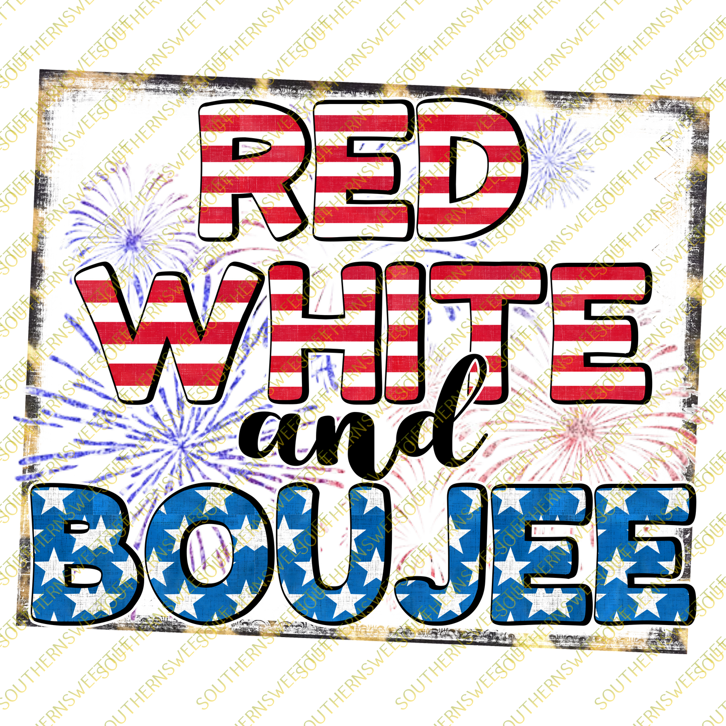 red white and boujee .ss21