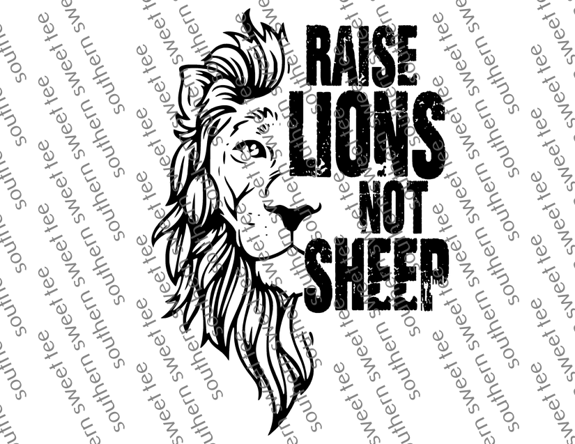 raise lions not sheep .bnb