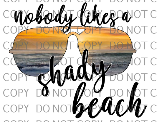 nobody likes a shady beach .bnb