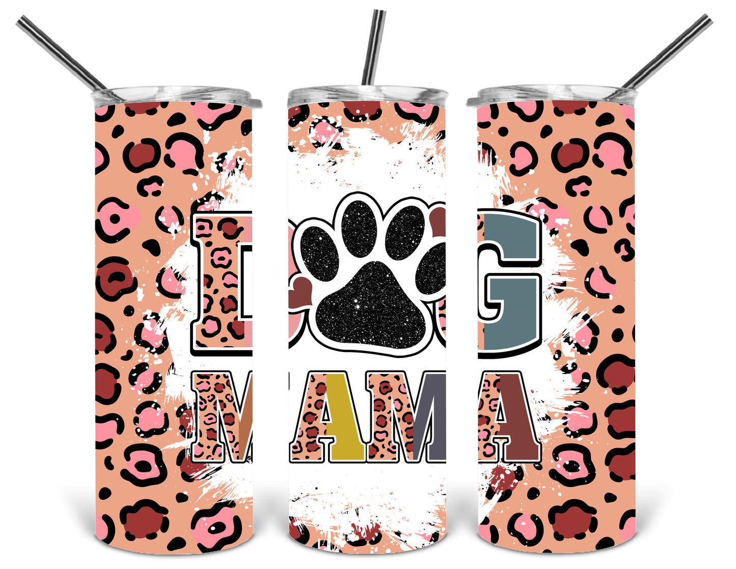 dog mama 20 oz tumbler .bnb