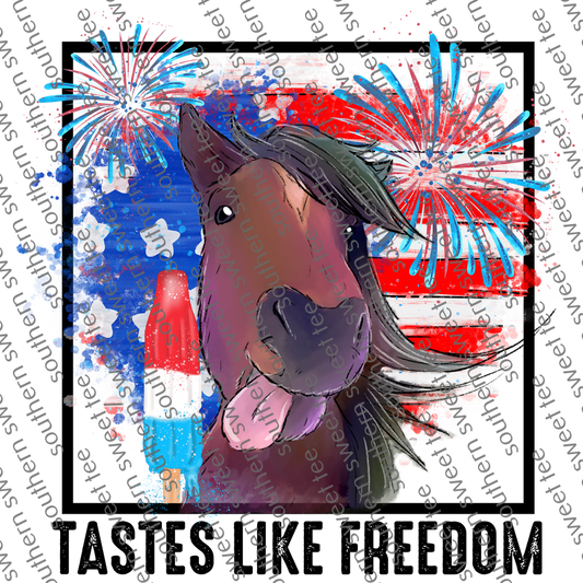 taste like freedom horse .ssd/mom