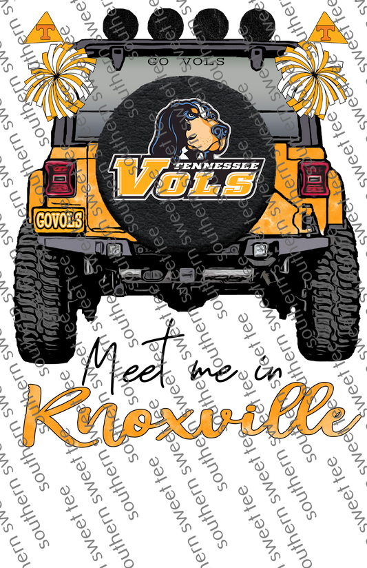 Tennessee vols jeep .bnb