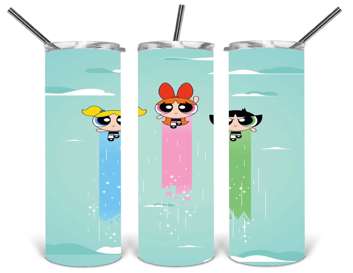 power puff girl 20 oz tumbler .bnb