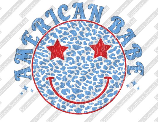 american babe smiley distressed .bnb