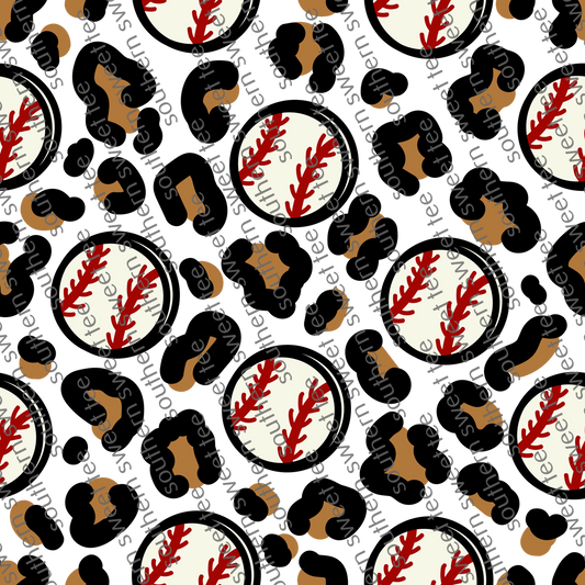 baseball leopard pattern .bnb